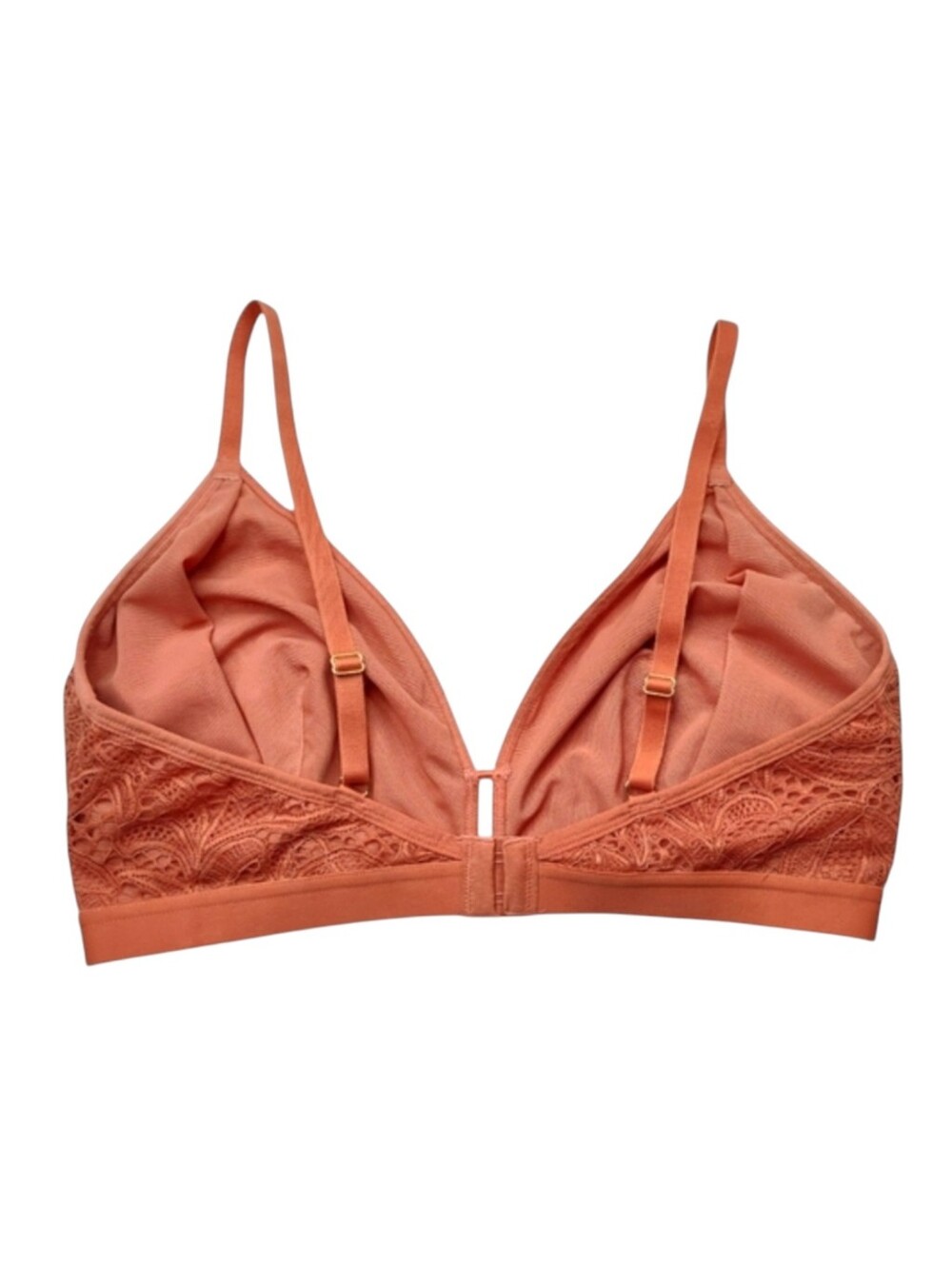 Lively Women's Palm Lace Busty Bralette in Terracotta Size 3 - Picture 4 of 12